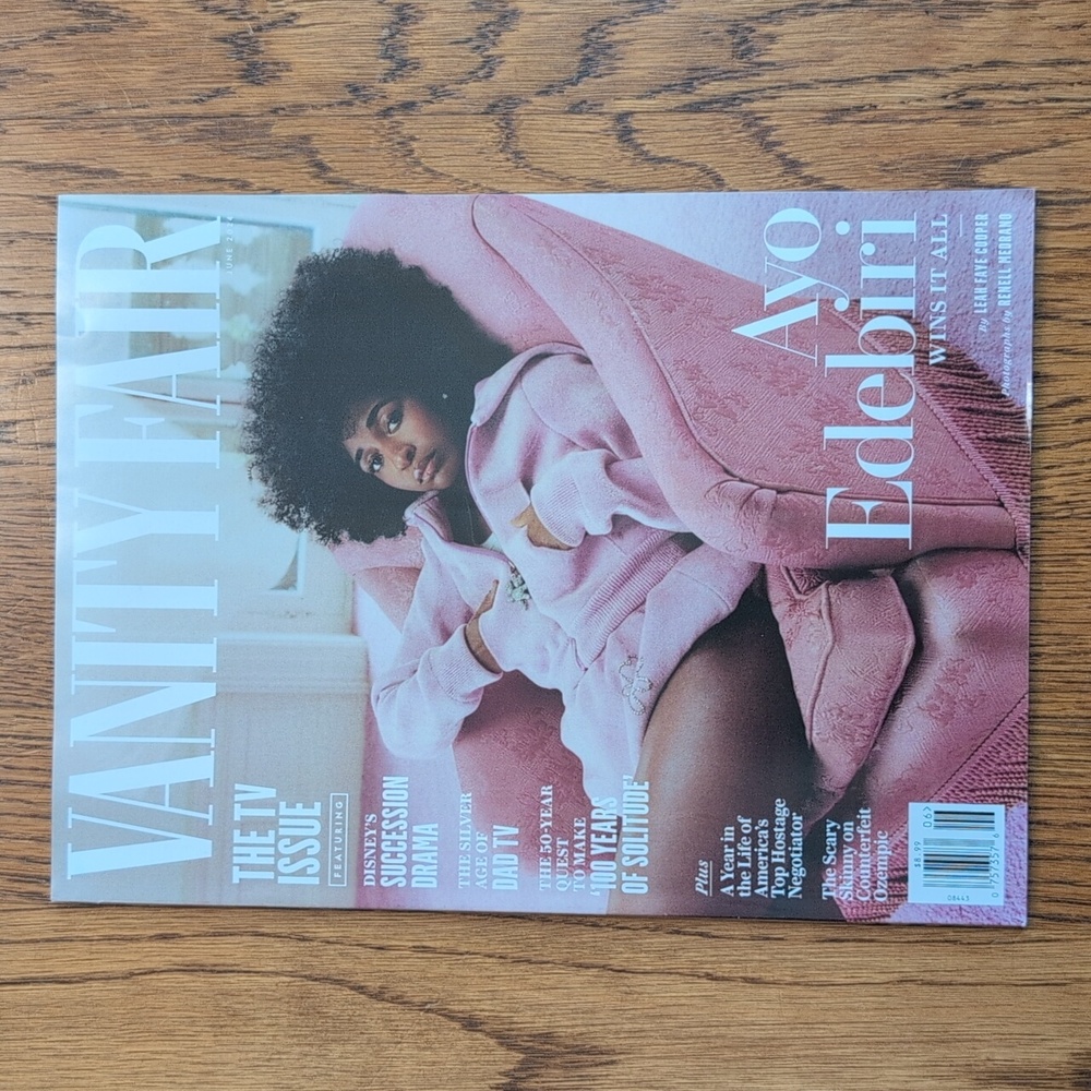 Vanity Fair Magazine Ayo Edebiri Wins It All June 2024 No. 759